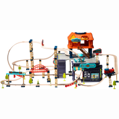 Железные дороги и поезда - Игровой набор Otamanko Храбрый паровозик 207 деталей (532.02.31)