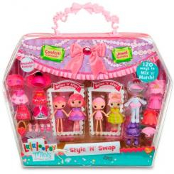 Ляльки - Набір з ляльками Lalaloopsy Модне перетворення Принцеси Lalaloopsy Mini (541363)