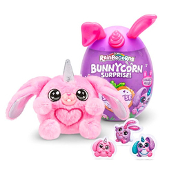 Мягкие животные - Мягкая игрушка Rainbocorn-G Bunnycorn surprise (9260G)