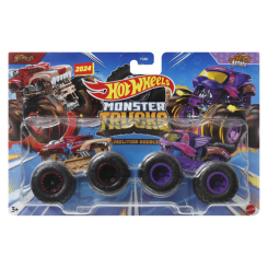 Автомодели - Набор машинок Hot Wheels Monster Trucks Scratch attack (FYJ64/HWN66) Автомодели - Набор машинок Hot Wheels Monster Trucks Scratch attack (FYJ64/HWN66)