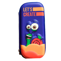 Пенали та гаманці - Пенал з 3D елементами Bob Snail синій (4820219348207)