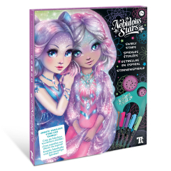 Наборы для творчества - Набор для творчества Nebulous Stars Скетчбук Звездный спирограф (11383)