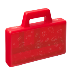 Бокси для іграшок - ​Кейс для сортування LEGO Lifestyle червоний (40870001)