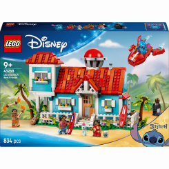 Конструктори LEGO - Конструктор LEGO Disney Пляжний будинок Ліло і Стіч (43268)