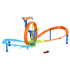Автотреки - Игровой набор Hot Wheels Stunt tracks Гонки на виражах (JBX65) Автотреки - Игровой набор Hot Wheels Stunt tracks Гонки на виражах (JBX65)
