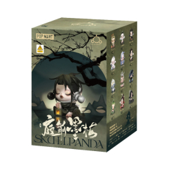Фигурки персонажей - Коллекционная фигурка-сюрприз Pop Mart The ink plum blossom Skullpanda (SPB-01)