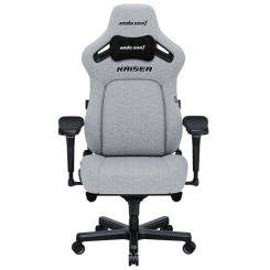 Мебель для геймеров - Кресло Anda seat Kaiser 4 Size XL Gray Linen fabric (AD12YDDC-XLL-20-G-CF)