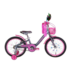 Велосипеды - Велосипед 18" Formula CHERRY 2022 темно-серый с розовым (1786130124)