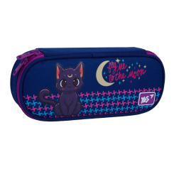 Пенали та гаманці - Пенал Yes Cat with the Moon PH-30 (533696)