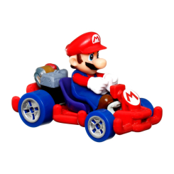 Транспорт и спецтехника - Машинка ​Hot Wheels Mario kart Mario (GBG25/HDB34)