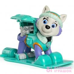 Фігурки персонажів - Колекційна фігурка Еверест на сноуборді з механічною функцією Paw Patrol (SM16655) (SM16655/SM16655-18)