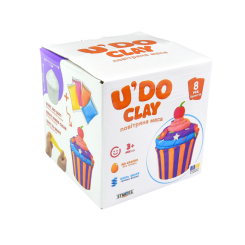 Набори для ліплення - Маса для ліплення Strateg U DO Clay Кекс (4823113884307)
