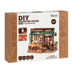 3D-пазлы - Конструктор Robotime Rolife 3D Ресторан Tipsy 297 деталей (DG167)