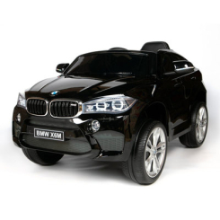 Електромобілі - Дитячий електромобіль Kidsauto BMW X6 M premium edition чорний (JJ2199/JJ2199-4)