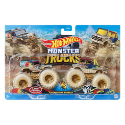 Автомодели - Набор машинок Hot Wheels Monster Trucks Land rover vs 75 Unimog (FYJ64/HDG17)
