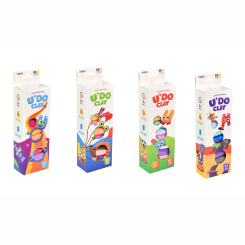 Набори для ліплення - Маса для ліплення Strateg U DO Clay 11 шт в асортименті (4823113889760)