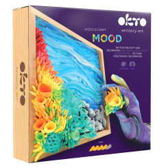 Набори для ліплення - Набір для творчості OKTO Wood and Craft Mood Спокій океану (10015) Набори для ліплення - Набір для творчості OKTO Wood and Craft Mood Спокій океану (10015)