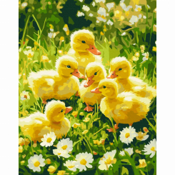 Товары для рисования - Картина по номерам Brushme Милые пушистики на лужайке 40х50 см (BS54232) Товары для рисования - Картина по номерам Brushme Милые пушистики на лужайке 40х50 см (BS54232)