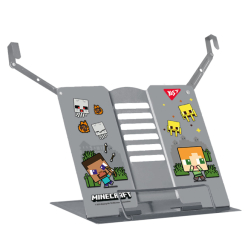 Канцтовары - Подставка для книг Yes Minecraft с дополнительными фиксаторами (470516)