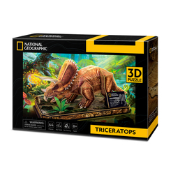 3D-пазлы - Трехмерный пазл CubicFun National Geographic Dino Трицератопс (DS1052h)