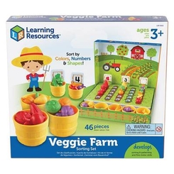 Розвивальні іграшки - Навчальний набір-сортер Learning Resources Розумний фермер (LER5553)