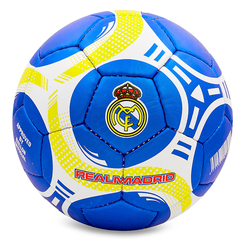 Спортивные активные игры - Мяч футбольный Real Madrid FB-6683 FDSO №5 Сине-белый (57508367) (1584539932)