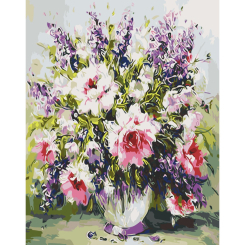 Товари для малювання - Картина за номерами Art Craft Строкатий букет 40 х 50 см (12154-AC) Товари для малювання - Картина за номерами Art Craft Строкатий букет 40 х 50 см (12154-AC)