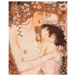 Товари для малювання - Картина за номерами Brushme Мама та дитя. Густав Клімт (BS52248)