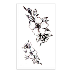 Косметика - Набор тату для тела Tattooshka Графические цветы (WM-425)