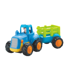 Транспорт і спецтехніка - Машинка DIY Toys Трактор з причепом (CJ-0613858/1)