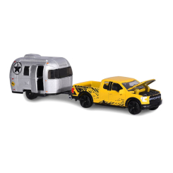 Транспорт і спецтехніка - Автомодель Majorette Дорожня допомога Ford Raptor жовтий з автофургоном (2053154/7)