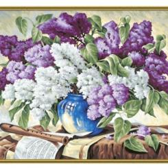 Товари для малювання - Набір для творчості Бузок у вазі Schipper (9130324)