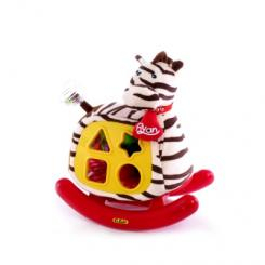 Розвивальні іграшки - Музична Розвивальна зебра-гойдалка (КА 10416Р)