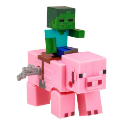 Фігурки персонажів - Набір фігурок Minecraft 3D Зомбі та свиня заводна (MC1014/3)