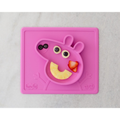 Товари для догляду - Тарілка килимок EZPZ Peppa Pig Mat Рожева (PEPPA PIG MAT)
