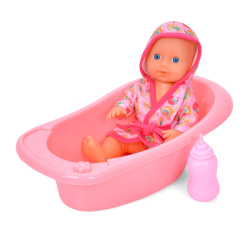 Пупси - Пупс Yala Baby в рожевому халаті (YL2425K-D)