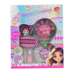 Косметика - Набір для манікюру Країна Іграшок Стильний манікюр (UKR2407)