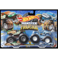 Автомоделі - Набір машинок Hot Wheels Monster Trucks Smash-squatch vs 32Degrees (FYJ64/HLT65)