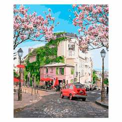 Товари для малювання - Набір для творчості Ідейка Міський пейзаж Французька подорож (КН3500)