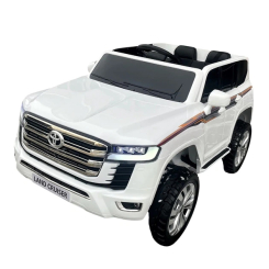 Електромобілі - Дитячий електромобіль Kidsauto LC-300 Toyota Land Cruiser 4WD білий (LC-300 білий)