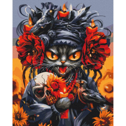 Товари для малювання - Картина за номерами Brushme Киця Помста Маріанна Пащук (BS53829)