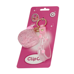 Брелоки - Брелок Clip On Сияющий куб розовый (SV22168/1) Брелоки - Брелок Clip On Сияющий куб розовый (SV22168/1)