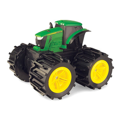 Транспорт і спецтехніка - Машинка Tomy John Deere Monster treads Міні трактор із мега колесами (46711)