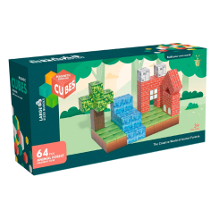 Магнитные конструкторы - Конструктор My World Магнитные блоки 64 детали (CJ-4539682)