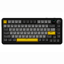 Клавиатура и мыши - Клавиатура Ajazz AK820 MAX Magnetic switches Black RGB With Screen (AK820MAX-M-BGY)