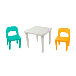 Детская мебель - Детская парта Dolu с двумя стульями (8690089026781)