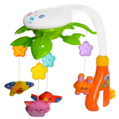 Підвіски, мобілі - Музичний мобіль WinFun Dream pets із проектором (0845-NL)