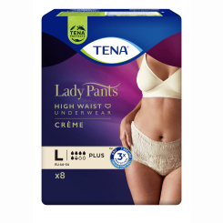 Товары по уходу - Урологические трусы для женщин Tena Lady Pants Plus L 8 шт Creme (7322542297360) Товары по уходу - Урологические трусы для женщин Tena Lady Pants Plus L 8 шт Creme (7322542297360)