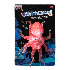 Антистрес іграшки - Іграшка-антистрес Monster Gum Підводні таємниці Восьминіг рожевий (ST069315/16/3)