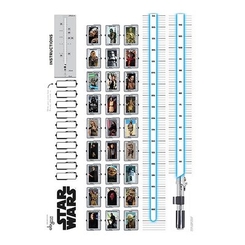 Скретч-карты и постеры - Интерьерные наклейки ABYstyle Star Wars Ростомер (ABYDCO162_B)
